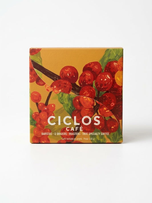 Ciclos Roasted Whole Bean Coffee Box (100g)