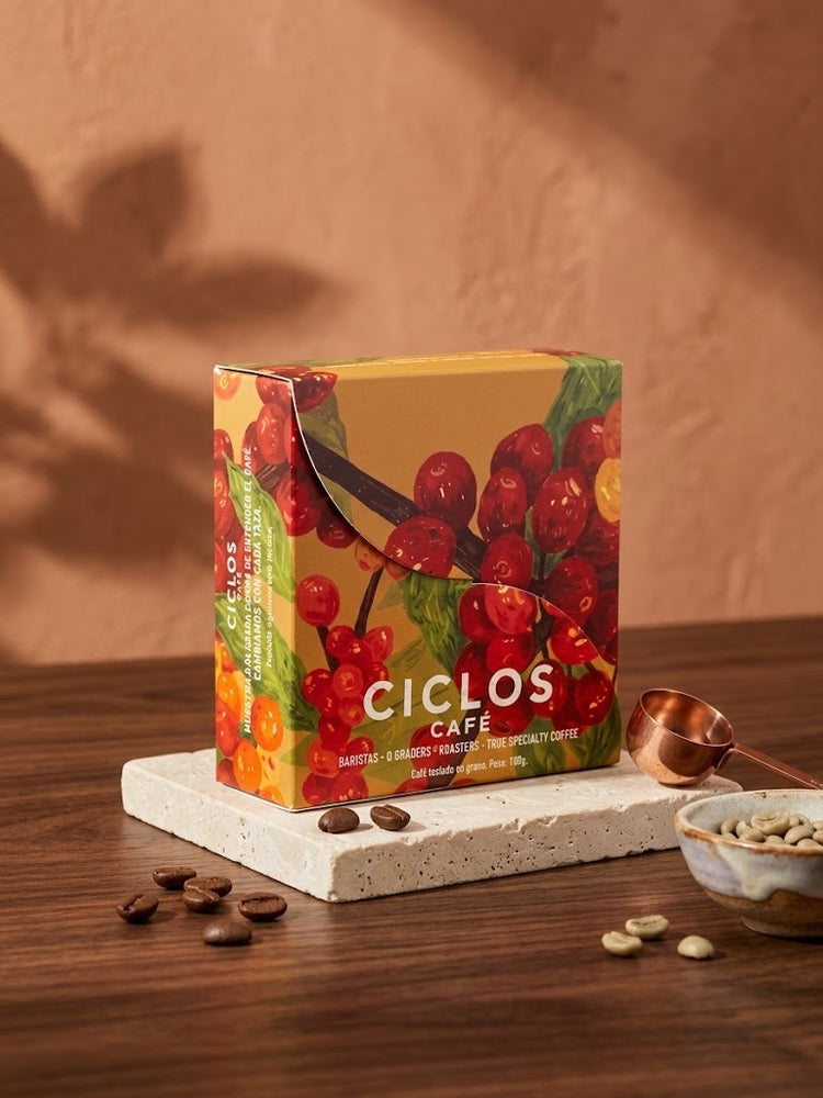 Ciclos Roasted Whole Bean Coffee Box (100g)