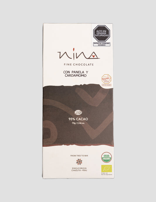 San Martín 95% Panela y Cardamomo