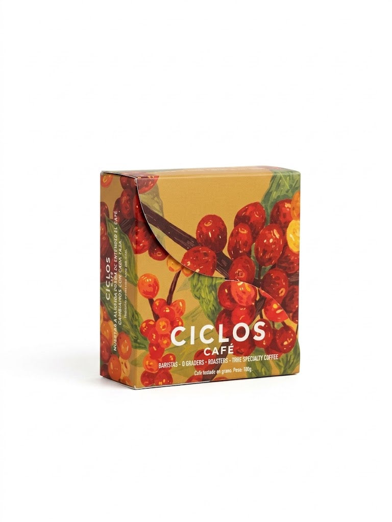 Ciclos Roasted Whole Bean Coffee Box (100g)